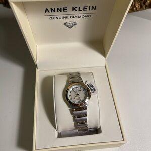 Anne Klein Two-Tone Bracelet Watch